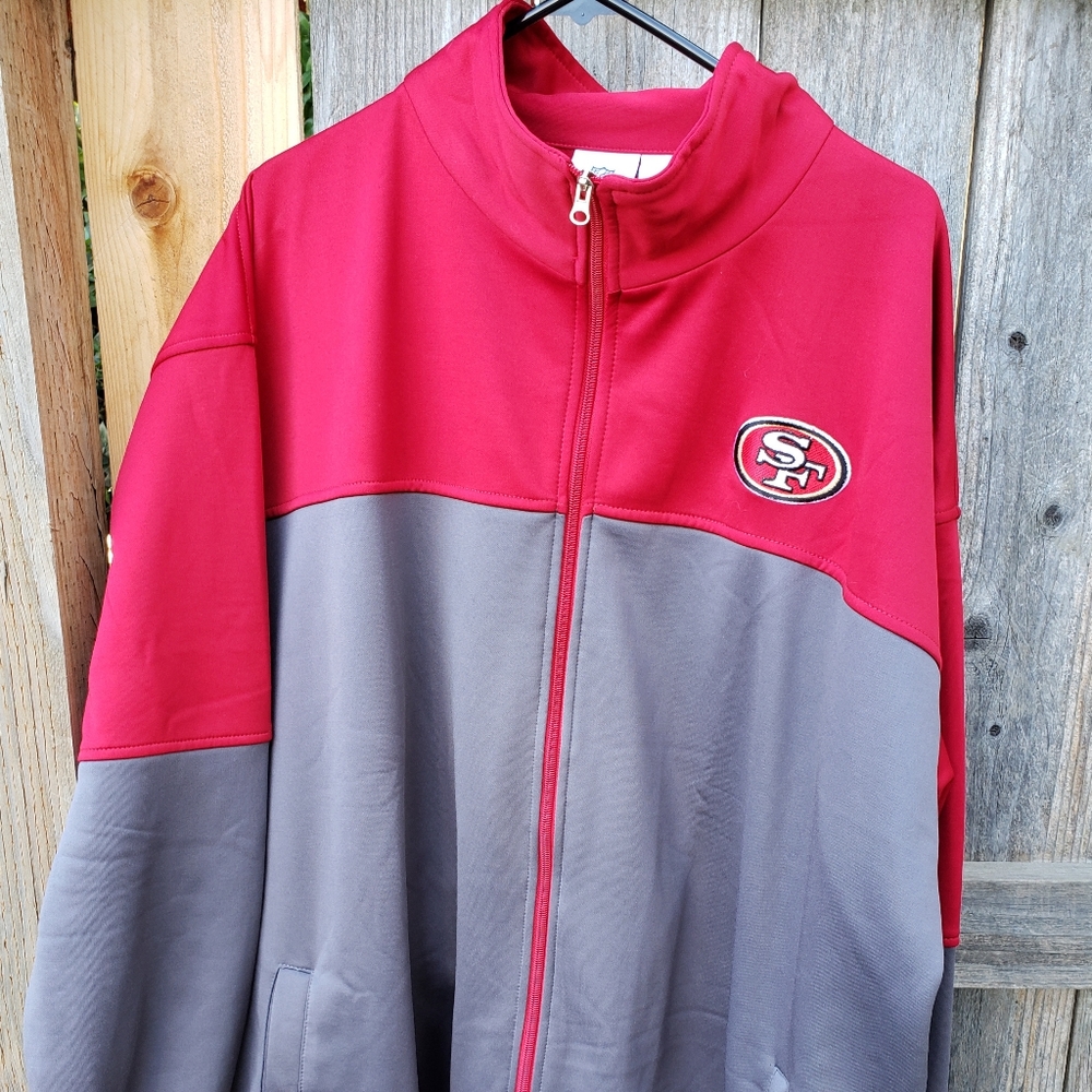 49ers Team zip up jacket 3XLT